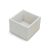Fehér dekorláda kocka 11cm x 11cm x 8cm