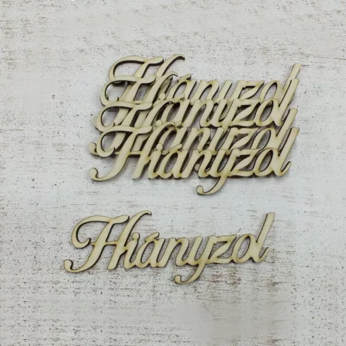 Fa - Felirat Hiányzol