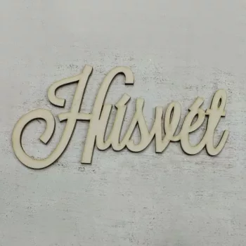Fa felirat "Húsvét" 15cm x 7,5cm