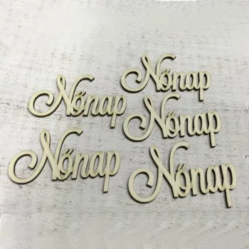 Fa felirat "Nőnap" 9,5cm