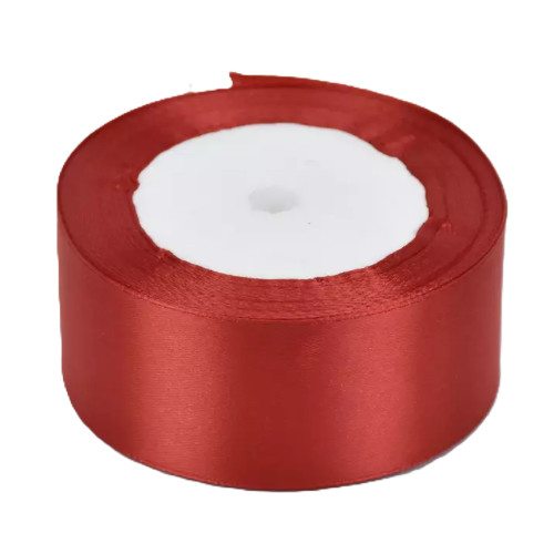Szatén szalag 4cm x 22m piros