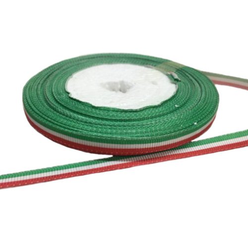 Nemzeti színű szalag 6 mm x 23 m