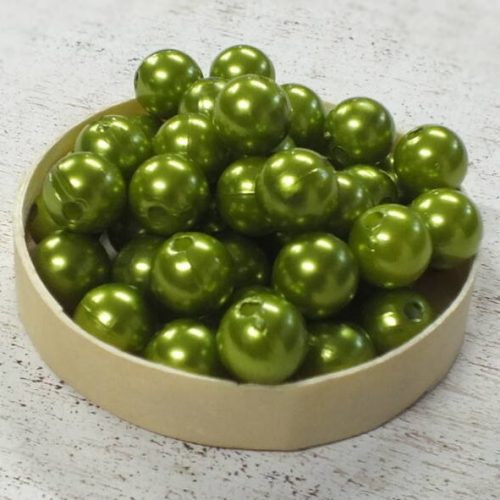 Gyöngy 9mm - oliva