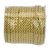 Sodrott zsinór 5mm vastag - arany MÉTER
