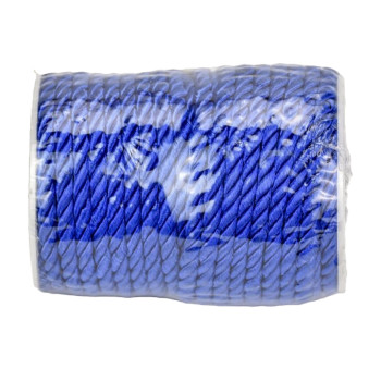 Sodrott zsinór 5mm vastag - kék MÉTER