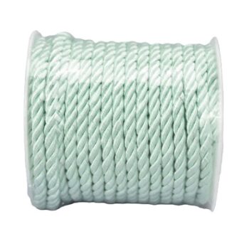 Sodrott zsinór 5mm vastag - menta MÉTER