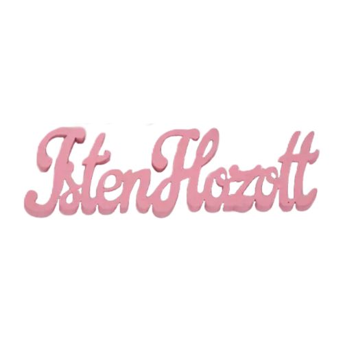 Fa felirat "Isten hozott"