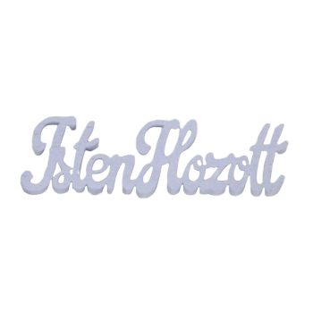 Fa felirat "Isten hozott"