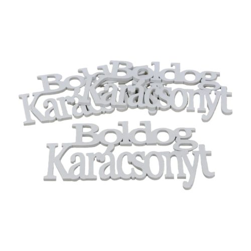 Fa felirat "Boldog Karácsonyt"