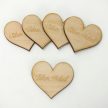 Fa szív "Tőlem, Neked" 4cm