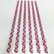 Öntapadós strassz füzér 0,8cm x 26cm 6 db/levél ciklámen