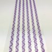 Öntapadós strassz füzér 0,8cm x 26cm 6 db/levél lila