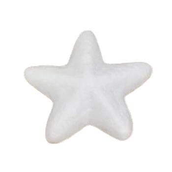 Polisztirol csillag  4,5cm 10db/csomag
