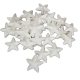 Polisztirol csillag  6cm 5db/csomag