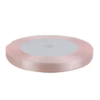 Szatén szalag 6mm - babarózsaszín