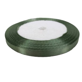 Szatén szalag 6mm - mogyoró