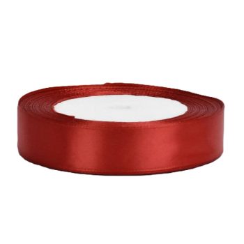 Szatén szalag 2cm széles piros