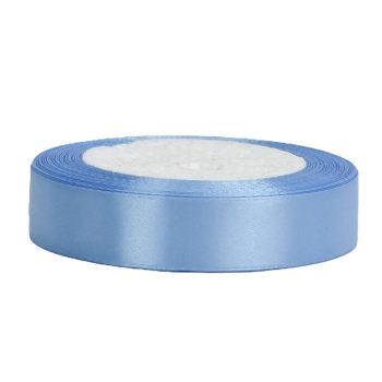 Szatén szalag 2cm széles világoskék