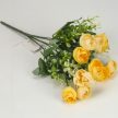 Boglárka csokor rezgővel krém-sárga