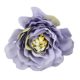 Fodros virágfej lila 4cm