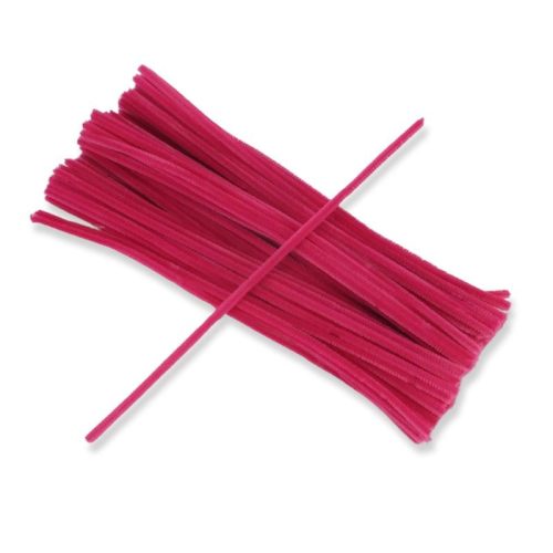 Zsenília drót magenta 100db/csomag 30cm