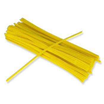 Zsenília drót sárga 100db/cs. 30cm