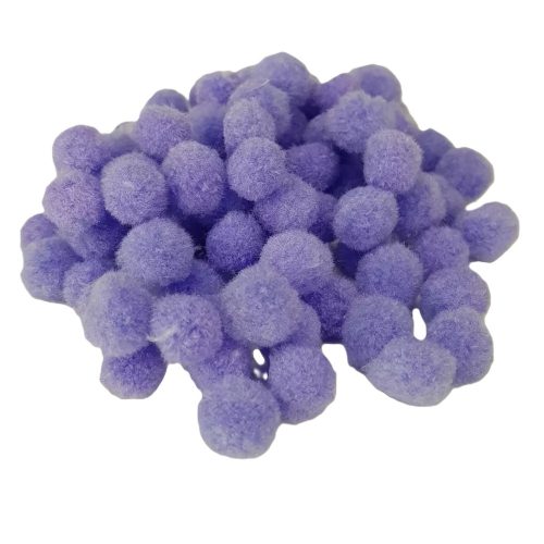 Pompon 1,5cm lila