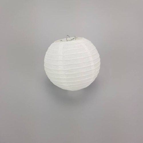 Fehér papír lampion 15cm