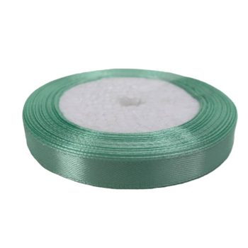 Szatén szalag 1cm széles menta