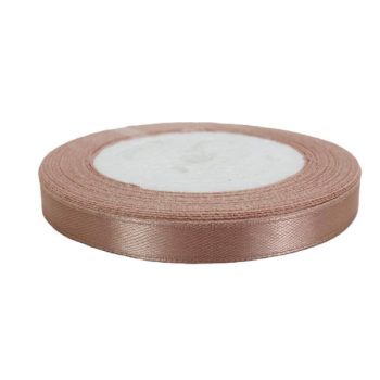 Szatén szalag 1cm széles oldpink