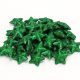 Polisztirol csillag 3,5cm csillámos sötétzöld