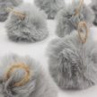 Pihe-puha szőrgombóc 6cm szürke