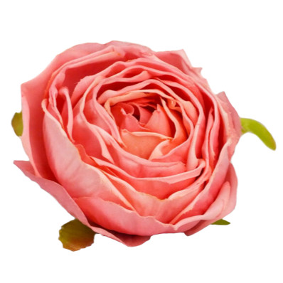 Rózsa fej 5,5cm - rózsaszín