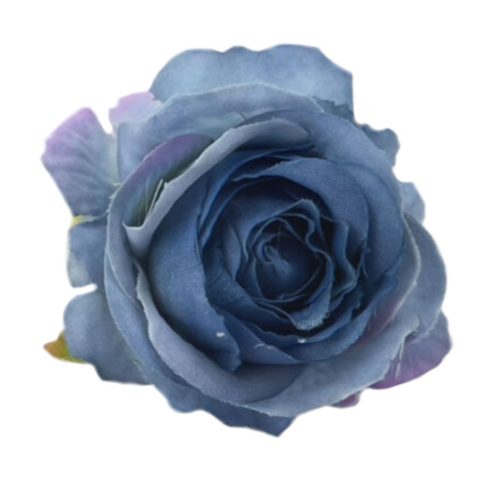 Rózsafej 4,5cm cirmos kék