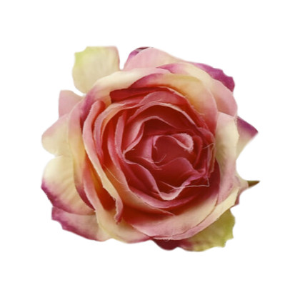 Rózsafej 4,5cm cirmos rózsaszín