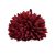 Krizantém fej 6cm x 5cm bordó