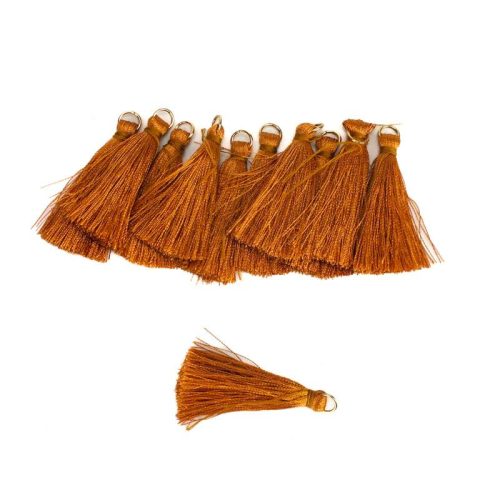 Textil bojt - bronz 4cm 12db/csomag