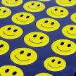 Öntapadós smiley matricák 40db/lap