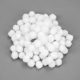 Fehér pompon 1cm 100db/cs