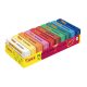 Plastilina tálca gyurma 10x50g válogatott színekben