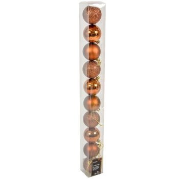 Műanyag gömb eszpresszó 6cm 10db-os csomag