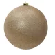 Műanyag gömb glitteres gyöngy 20cm