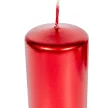 Metál adventi gyertya 80x50mm piros 4db/csom (db ár)