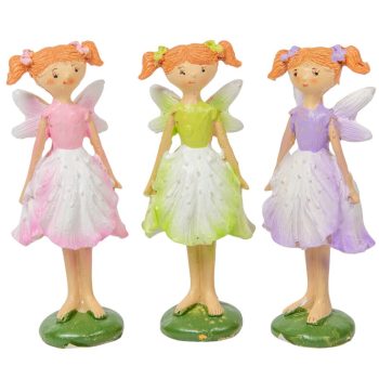 Tündér tulipán ruhában poly M11,5cm