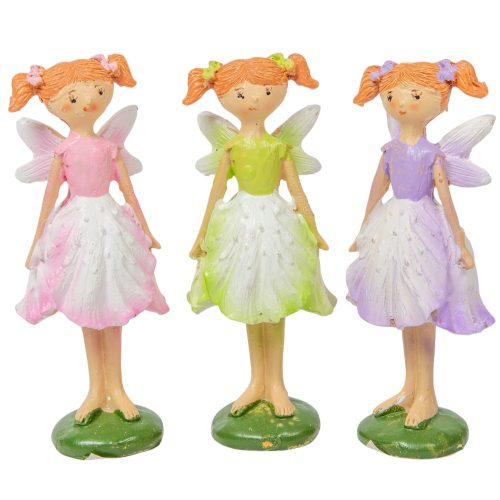 Tündér tulipán ruhában poly M11,5cm