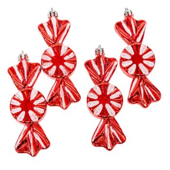 Cukorka akasztós dísz műa.   11,5cm 4db-os