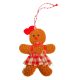 Mézi lány textil akasztós 10cm