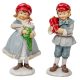Gyerek figura piros sapival poly M15cm
