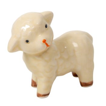 Bárány ker. fényes 6,5cm