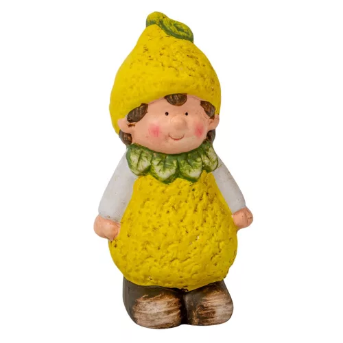 Citrom gyerek álló kerámia sárga 11,5cm